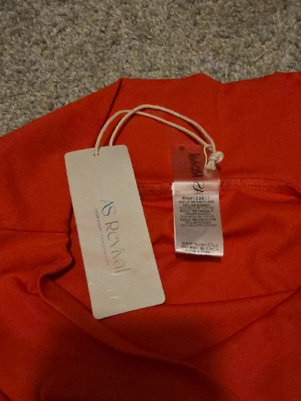 Women's Red Pleated Mini Skort - Picture 2 of 4